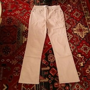 EUC*Jones NY*petite khaki straight leg jeans sz 4P